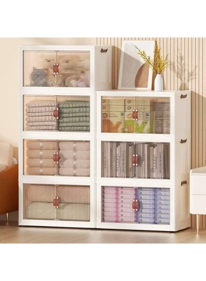 4-Tier Wardrobe with Large Storage Capacity - Image 3